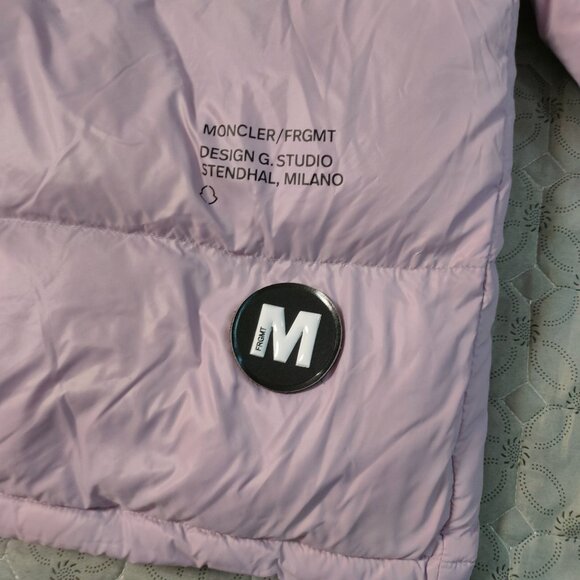 Moncler x Framt Hiroshi Fujiwara Pink Down Anthemyx Jacket - Picture 4 of 13